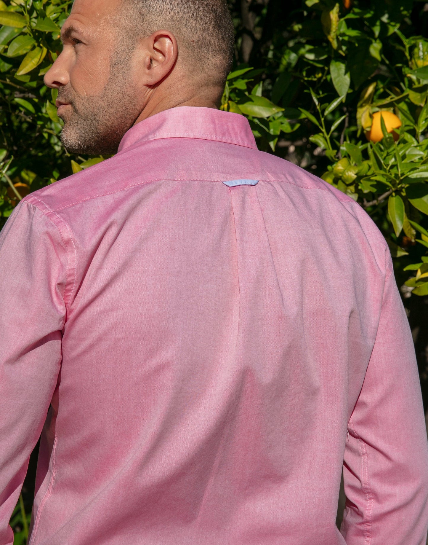 Riviera Strawberry Oxford Cotton Shirt