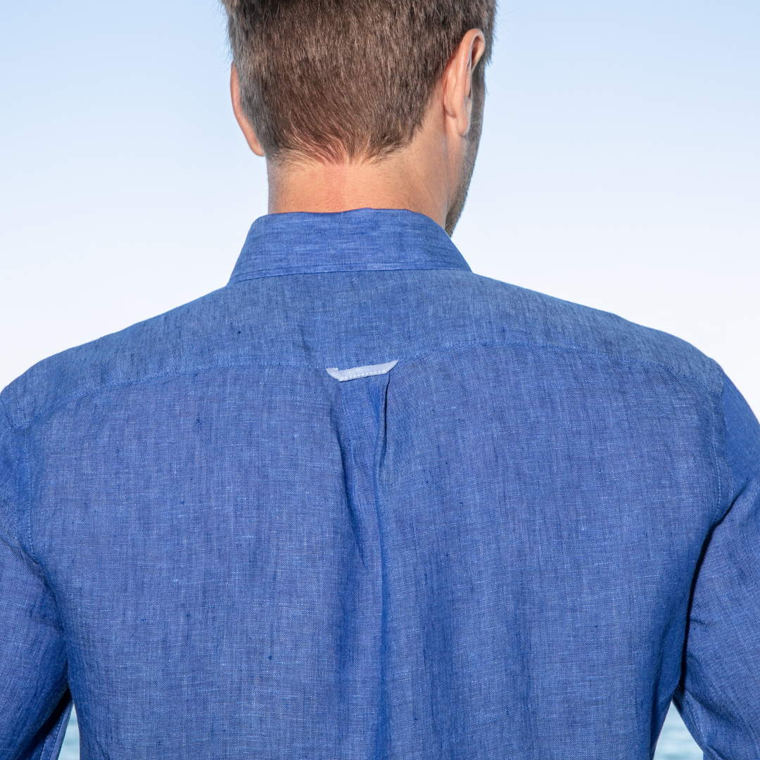 Chemise Riviera Indigo en lin