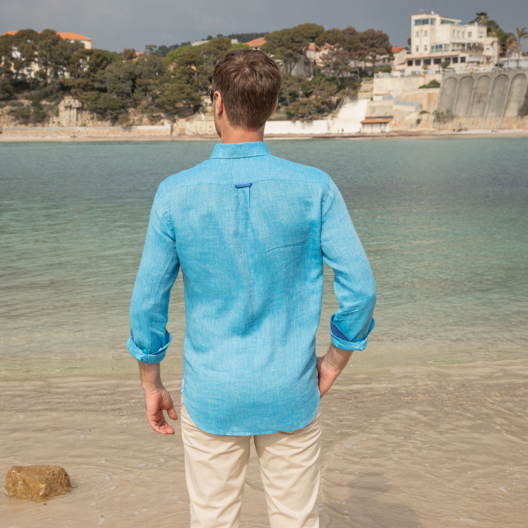 Chemise Riviera Azur en lin