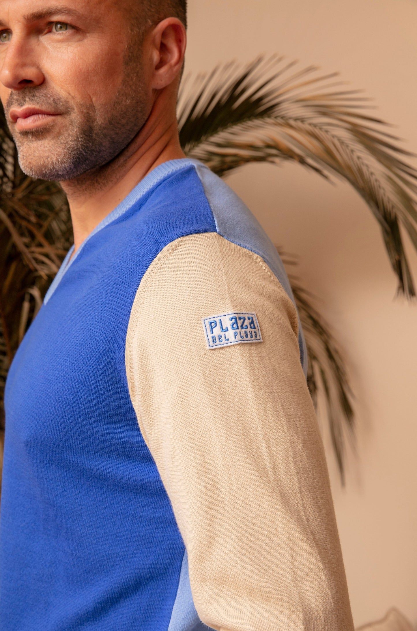 Ramatuelle Indigo cotton sweater 