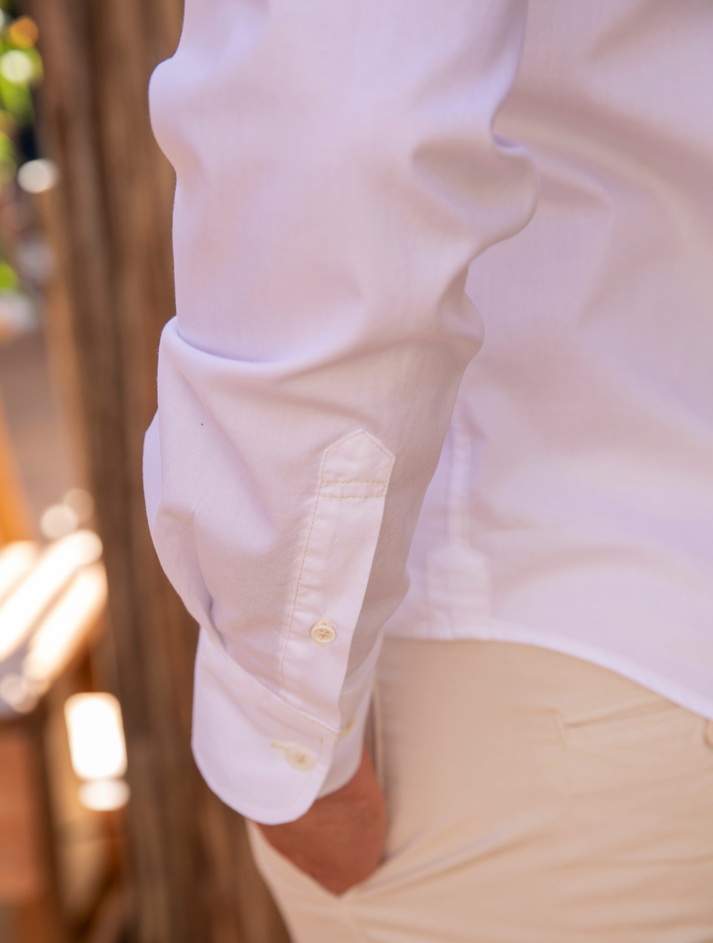 Chemise Victoria White en coton Oxford