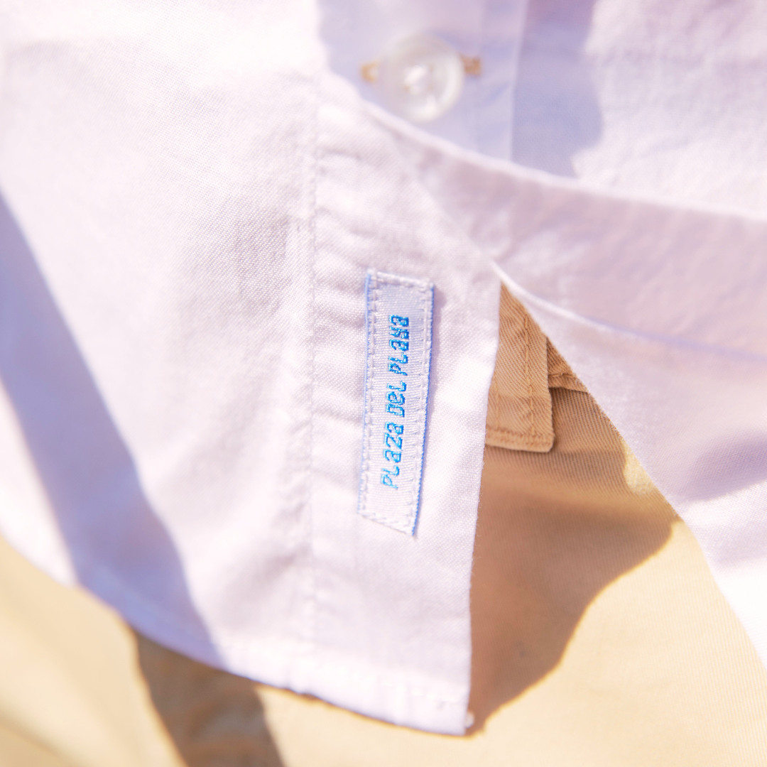 Chemise St Ives White en coton Oxford
