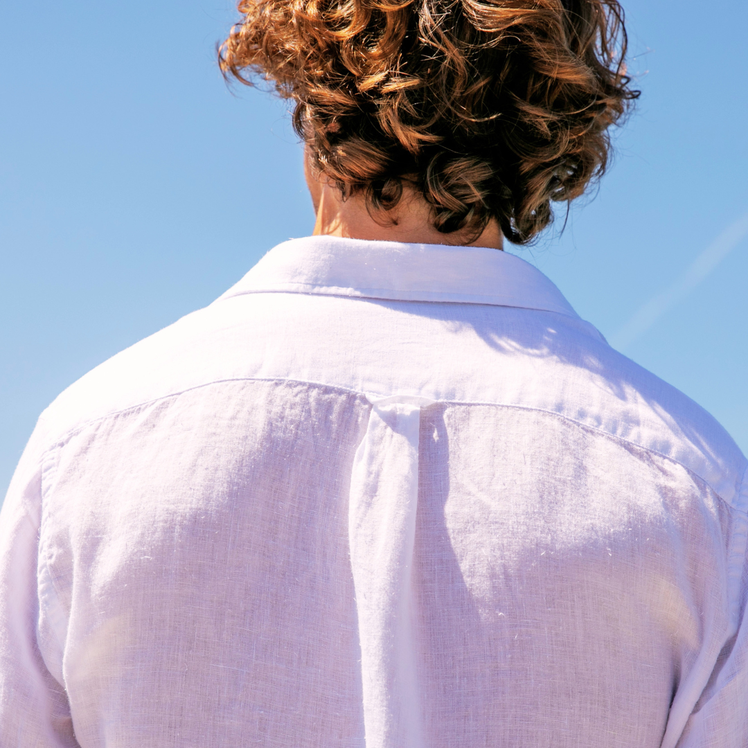 Riviera Azur linen shirt