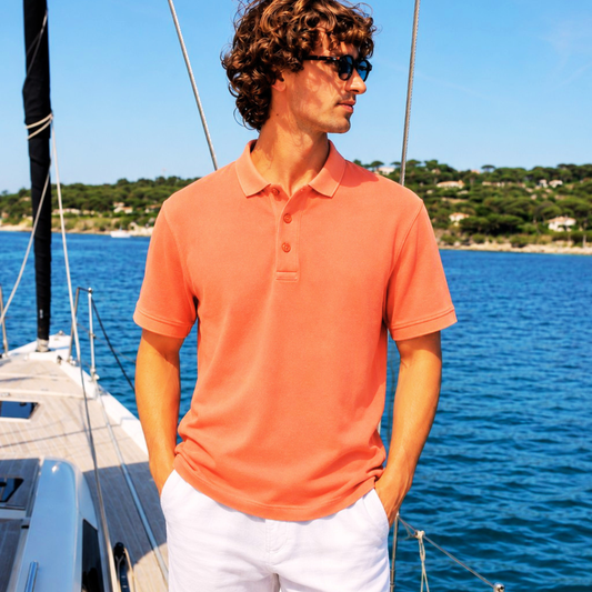 Polo Cook en coton Pima