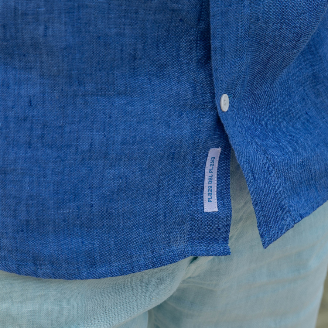 Chemise Le Moulleau Indigo en lin