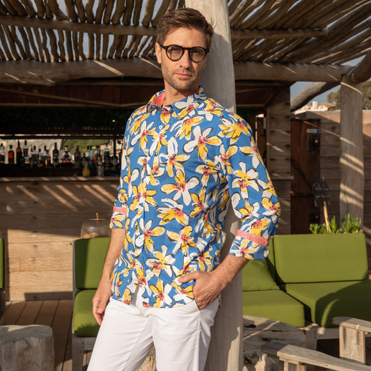 Riviera Hawaiian cotton shirt